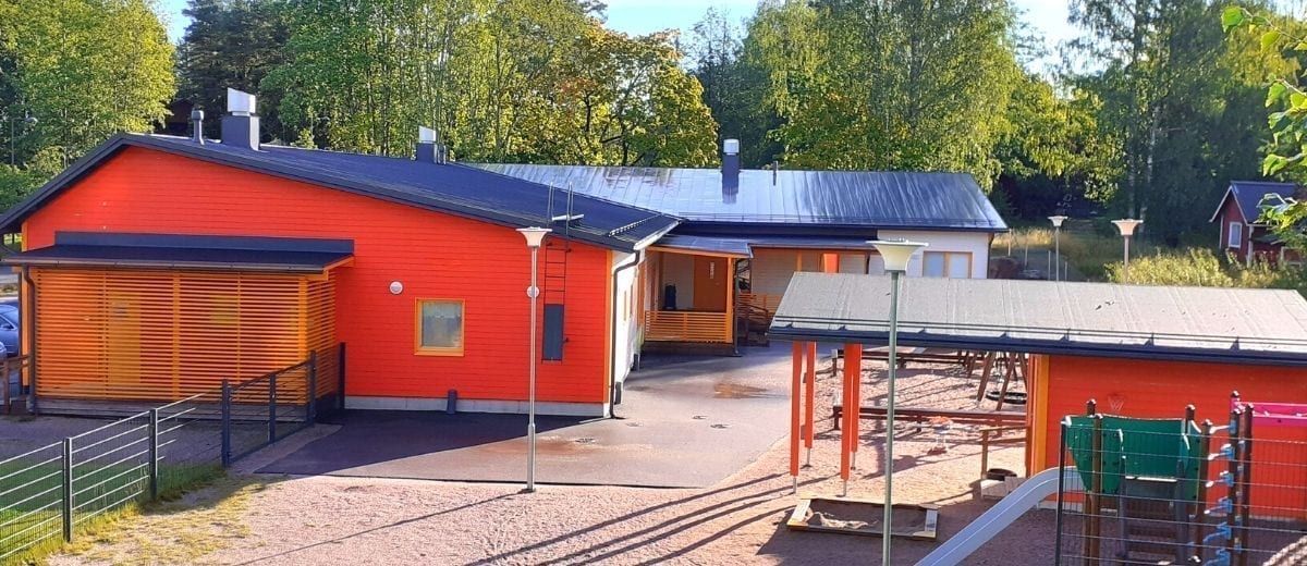 Sports-oriented daycare centre in Sarvvik